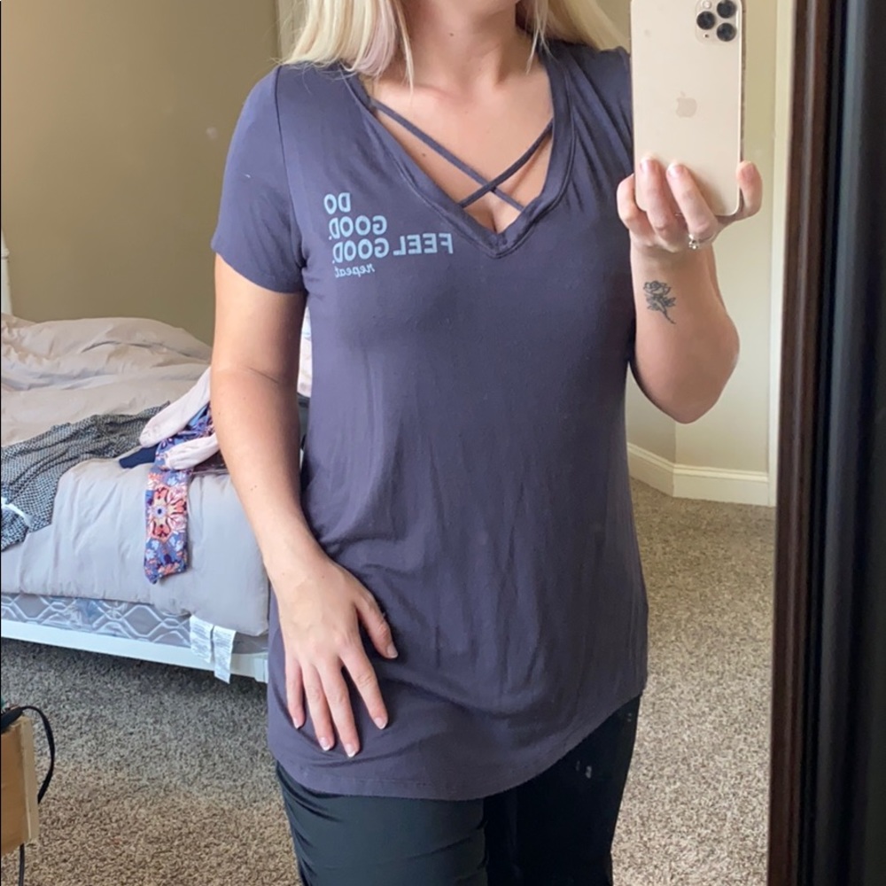 Cute soft short sleeve shirt